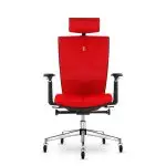 Ergonomischer Stuhl Kulik System Space Fire Red