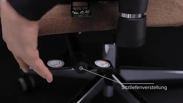 Sitztiefenverstellung